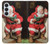 S1417 Père Noël Joyeux Noël Etui Coque Housse pour Samsung Galaxy S26 Plus