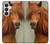 S1595 Beau cheval marron Etui Coque Housse pour Samsung Galaxy S26 Plus