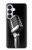 S1672 Rétro Musique Jazz Microphone Etui Coque Housse pour Samsung Galaxy S26 Plus