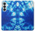 S1869 Tie Dye Bleu Etui Coque Housse pour Samsung Galaxy S26 Plus