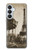 S2174 Tour Eiffel Paris Millésime Etui Coque Housse pour Samsung Galaxy S26 Plus