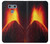 S0745 Volcano Lava Etui Coque Housse pour LG G6