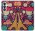 S2353 Paris Dessin Motif de Millésime Etui Coque Housse pour Samsung Galaxy S26 Plus