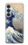 S2389 Hokusai La grande vague de Kanagawa Etui Coque Housse pour Samsung Galaxy S26 Plus