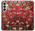 S2414 Rouge Fleur amandier Van Gogh Etui Coque Housse pour Samsung Galaxy S26 Plus