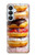 S2431 Fantaisie douce Donuts Etui Coque Housse pour Samsung Galaxy S26 Plus