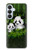 S2441 Forêt de Bambous de la famille Panda Etui Coque Housse pour Samsung Galaxy S26 Plus