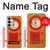 S2780 Radio bakélite orange millésimé Etui Coque Housse pour Samsung Galaxy S26 Plus