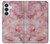S2843 Texture en marbre rose Etui Coque Housse pour Samsung Galaxy S26 Plus