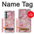 S2843 Texture en marbre rose Etui Coque Housse pour Samsung Galaxy S26 Plus