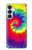 S2884 Tie Dye Swirl couleur Etui Coque Housse pour Samsung Galaxy S26 Plus