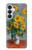 S2937 Claude Monet Bouquet de tournesols Etui Coque Housse pour Samsung Galaxy S26 Plus