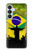 S2981 Brésil Football Football Etui Coque Housse pour Samsung Galaxy S26 Plus