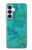 S3147 Aqua Marbre Pierre Etui Coque Housse pour Samsung Galaxy S26 Plus