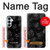 S3153 Noir Roses Etui Coque Housse pour Samsung Galaxy S26 Plus