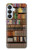 S3154 étagère à livres Etui Coque Housse pour Samsung Galaxy S26 Plus