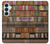S3154 étagère à livres Etui Coque Housse pour Samsung Galaxy S26 Plus