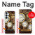 S3172 Horloge or Etui Coque Housse pour Samsung Galaxy S26 Plus