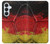 S3303 Allemagne Drapeau graphique Football Millésime Etui Coque Housse pour Samsung Galaxy S26 Plus