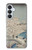 S3350 Utagawa Hiroshige Tambour Pont Yuhi Hill à Meguro Etui Coque Housse pour Samsung Galaxy S26 Plus