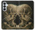 S3358 Vincent Van Gogh Skeleton cigarette Etui Coque Housse pour Samsung Galaxy S26 Plus