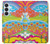 S3407 hippie Art Etui Coque Housse pour Samsung Galaxy S26 Plus