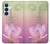 S3511 Fleur de lotus Bouddhisme Etui Coque Housse pour Samsung Galaxy S26 Plus