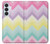 S3514 Arc en ciel Zigzag Etui Coque Housse pour Samsung Galaxy S26 Plus