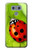 S0892 Ladybug Etui Coque Housse pour LG G6