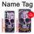 S3582 Crâne pourpre sucre Etui Coque Housse pour Samsung Galaxy S26 Plus