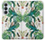 S3697 Oiseaux de la vie des feuilles Etui Coque Housse pour Samsung Galaxy S26 Plus
