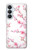 S3707 Fleur de cerisier rose fleur de printemps Etui Coque Housse pour Samsung Galaxy S26 Plus