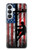 S3803 Électricien monteur de lignes drapeau américain Etui Coque Housse pour Samsung Galaxy S26 Plus