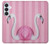 S3805 Flamant Rose Pastel Etui Coque Housse pour Samsung Galaxy S26 Plus