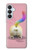 S3923 Queue d'arc-en-ciel de fond de chat Etui Coque Housse pour Samsung Galaxy S26 Plus