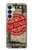 S3937 Texte Top Secret Art Vintage Etui Coque Housse pour Samsung Galaxy S26 Plus