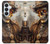 S3949 Crâne Steampunk Fumer Etui Coque Housse pour Samsung Galaxy S26 Plus