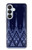 S3950 Motif textile thaïlandais bleu Etui Coque Housse pour Samsung Galaxy S26 Plus