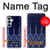 S3950 Motif textile thaïlandais bleu Etui Coque Housse pour Samsung Galaxy S26 Plus