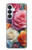 S3975 Peinture de roses colorées Etui Coque Housse pour Samsung Galaxy S26 Plus