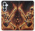 S3984 Squelette de feu jouant de la guitare Etui Coque Housse pour Samsung Galaxy S26 Plus