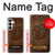 S4035 Sculpture sur bois amérindienne Etui Coque Housse pour Samsung Galaxy S26 Plus