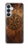 S4036 Boussole en bois viking Vegvisir Etui Coque Housse pour Samsung Galaxy S26 Plus