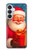 S4046 Joyeux Père Noël Etui Coque Housse pour Samsung Galaxy S26 Plus