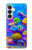 S4058 Aquarium coloré Etui Coque Housse pour Samsung Galaxy S26 Plus