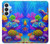 S4058 Aquarium coloré Etui Coque Housse pour Samsung Galaxy S26 Plus