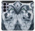 S0123 Loup blanc Etui Coque Housse pour Samsung Galaxy S26 Ultra