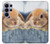 S0242 Lapin mignon Etui Coque Housse pour Samsung Galaxy S26 Ultra