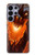 S0414 Dragon de feu Etui Coque Housse pour Samsung Galaxy S26 Ultra