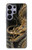 S0426 Dragon d'or Etui Coque Housse pour Samsung Galaxy S26 Ultra